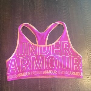 Under amour Sports Bra pink large